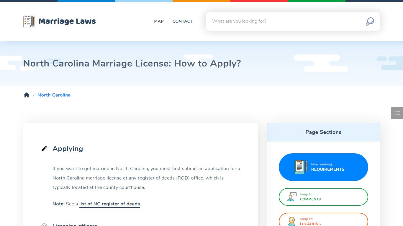 North Carolina Marriage License: How to Apply? - Marriage Laws